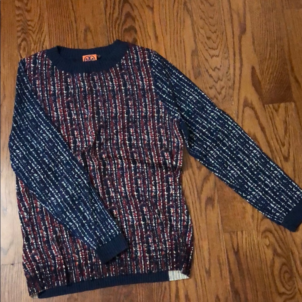 Tory Burch wool blend sweater size xl